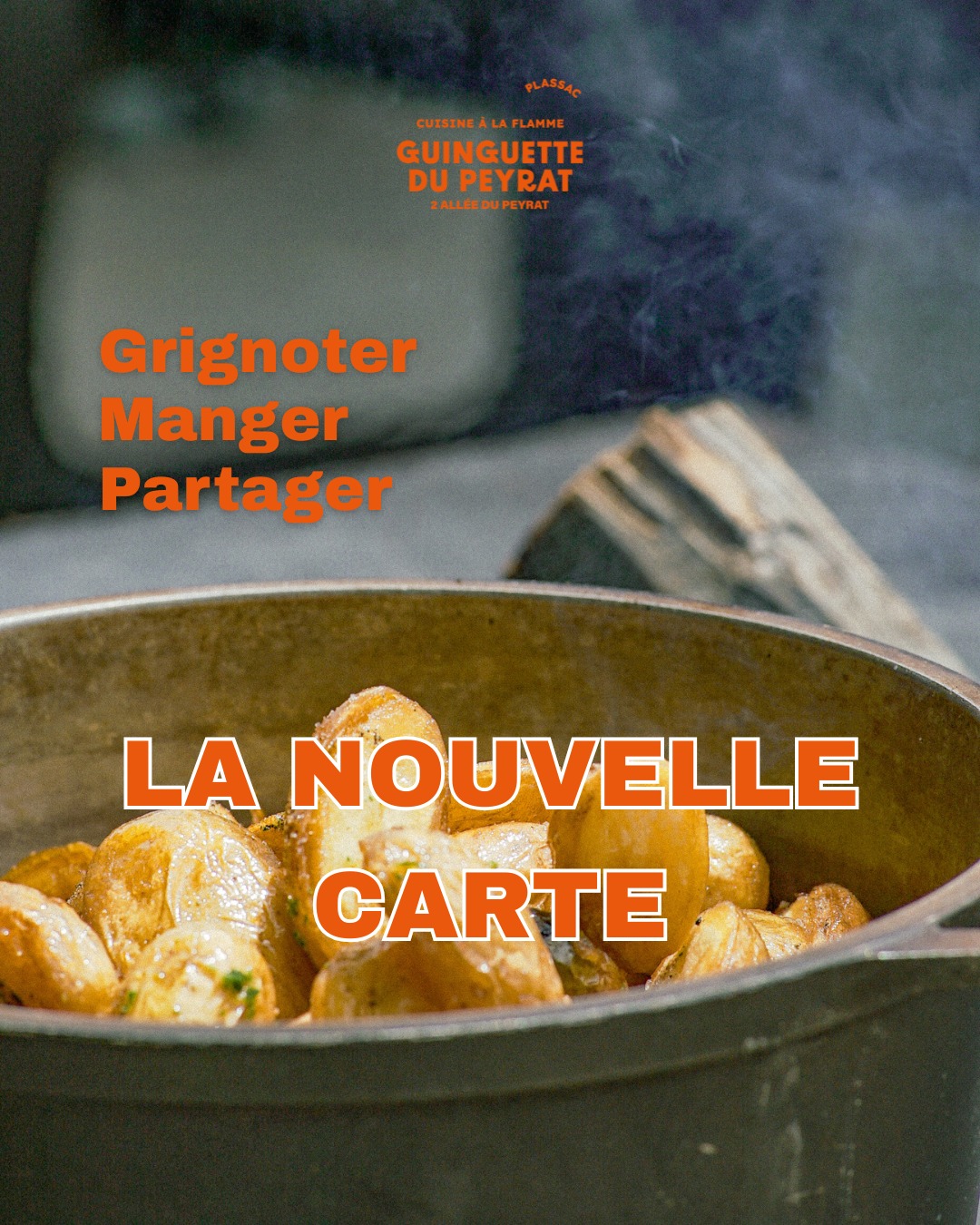 En attendant le week-end prochain, découvrez notre nouvelle carte concocté par notre nouveau Chef 👨‍🍳

Des tapas, des grillades, des glaces et des gaufres pour profiter du meilleur sunset de la Gironde ! 🌞